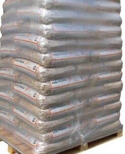 Granulés de bois ANTE DIN+ et EN+ – palette complète